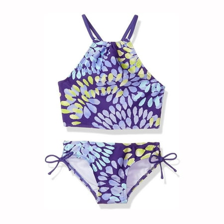 

Outfits Swimsuit Daisy Tankini Halter Sport Girls Beach Beachwear Girls Swimwear Holiday