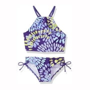 Outfits Swimsuit Daisy Tankini Halter Sport Girls Beach 2-Piece Girls Swimwear Seaside Beachwear