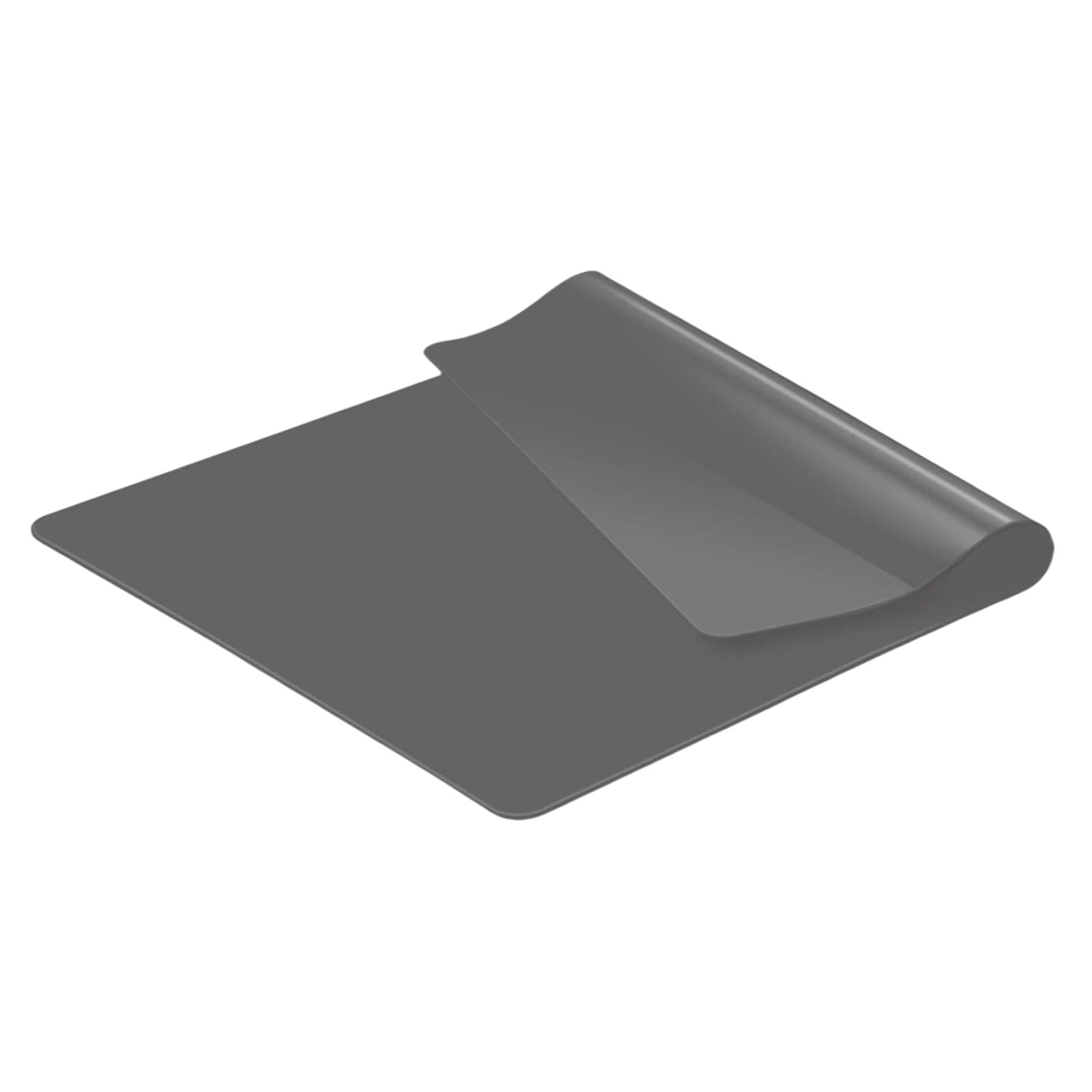 CarpNettore Silicone Counter Mat Heat Resistant Pad Multipurpose Easy to Clean Rolled Folded Gray 80 cmx60 cm