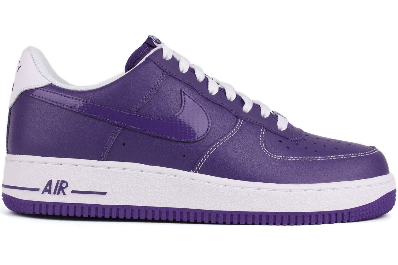 nike purple air force ones