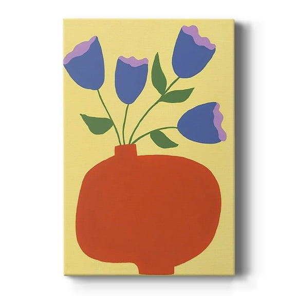 Modern Blooms III Premium Gallery Wrapped Canvas - Ready to Hang