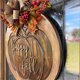thumbnail image 2 of Adornos de madera de Acción de Gracias - Placa decorativa de bricolaje vintage de otoño de granja, 2 of 4