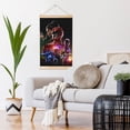thumbnail image 6 of Power Rangers Wooden Shaft Hanging Poster Home Decor Poster Wall Art Painting For Living Room Bedroom 20"X30", 6 of 7