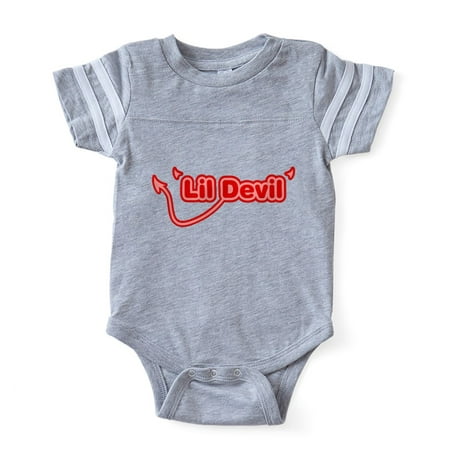 CafePress - FIN Lil Devil - Cute Infant Baby Football Bodysuit