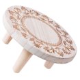 thumbnail image 3 of Wooden Plant Stand Potted Plants Riser Plant Shelf Balcony Potted Plant Holder, 3 of 9