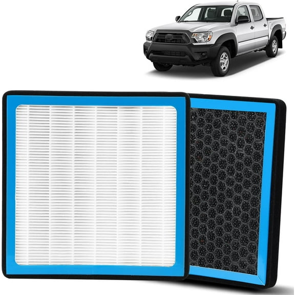 CF10374 Cabin Air Filter Compatible with Toyota 05-23 Tacoma, Dodge 13-16 Dart, Pontiac 03-08 Vibe Replaces #87139YZZ09 OEM Replacement AC Filter with Carbon for Car Air Conditioner