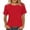 *Red, variant on VBVC No Boundarie Women's and Women's Plus Breathable T-Shirts,Ladies Crew Neck Basic Tees,Summer Short Sleeve Tops For Women,Black,S-5XL