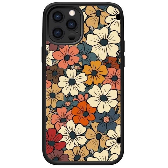 Compatible with iPhone 11 Pro case Soft TPU Glossy Flower Pattern Phone Case for Women and Girls
