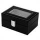 thumbnail image 3 of Joyero Organizador de Joyas portátil Collar Organizador de Almacenamiento de Anillos Anillos Organizador de Pantalla(Negro), 3 of 10