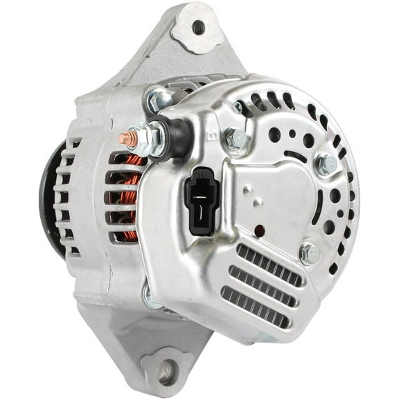 New 12V 60 Amp Style Alternator Compatible with 1994-2015 Iseki TG5390 Massey MF-1547 Husqvarna HUV 4421 Thomas T95 Kubota D722 V1305-B Diesel 1012112040 62812000150 101211-2040 4-Cyl