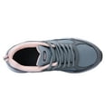 thumbnail image 4 of AOV Womens Walking Shoes with Arch Support Plantar Fasciitis Sneakers Orthotic Tennis for Foot Heel Pain Relief Size 10.5 GreyPink, 4 of 7