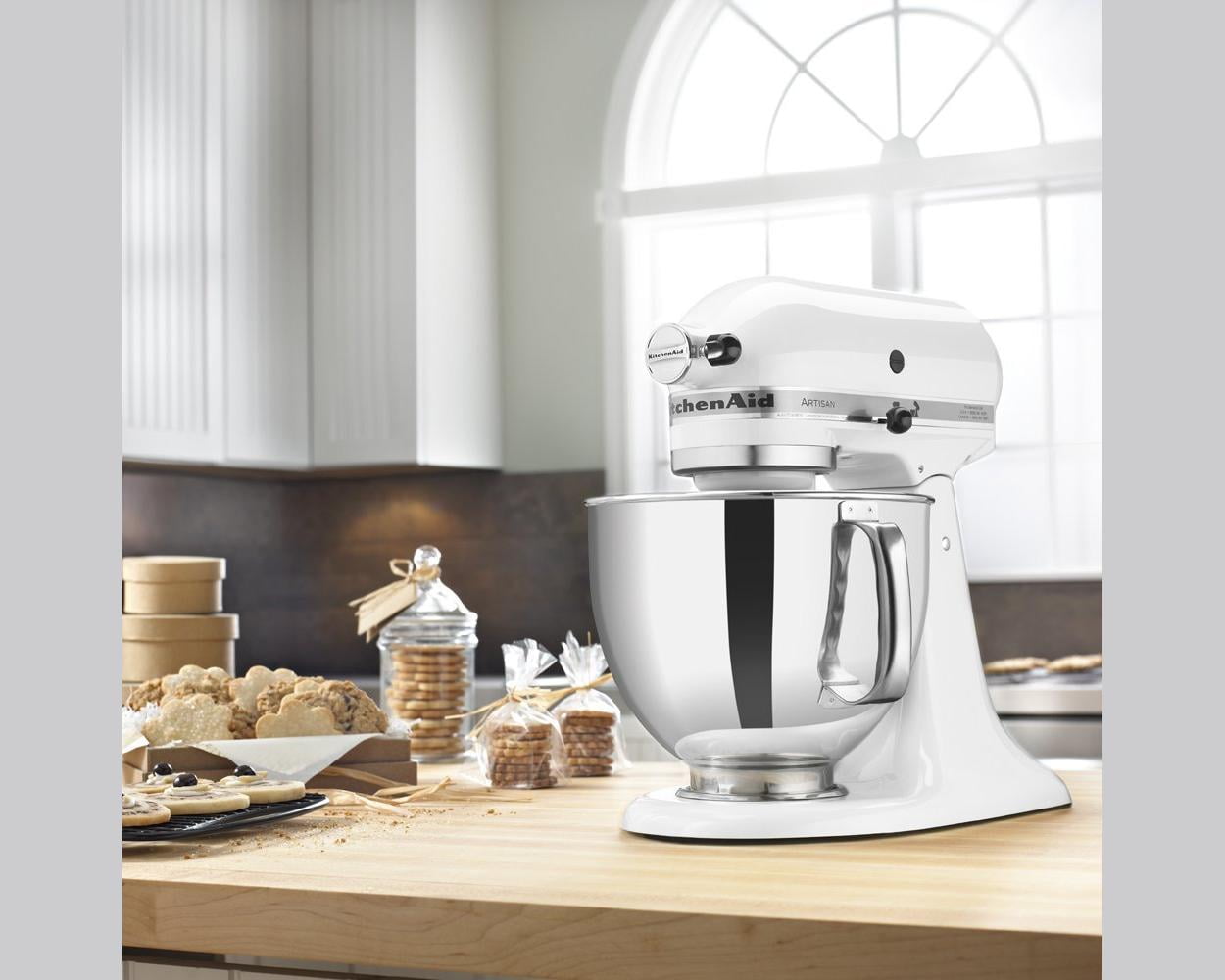 White Kitchenaid Mixer kitchenaid 5qt artisan stand mixer - white - walmart White Kitchenaid Mixer kitchenaid 5qt artisan stand mixer - white - walmart