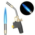 thumbnail image 4 of DOMINOX Propane Torch Head, Trigger Start High Intensity Gas Torch for Soldering, BBQ, Lighting, Compatible with Propane MAP & MAPP Tanks, 4 of 7