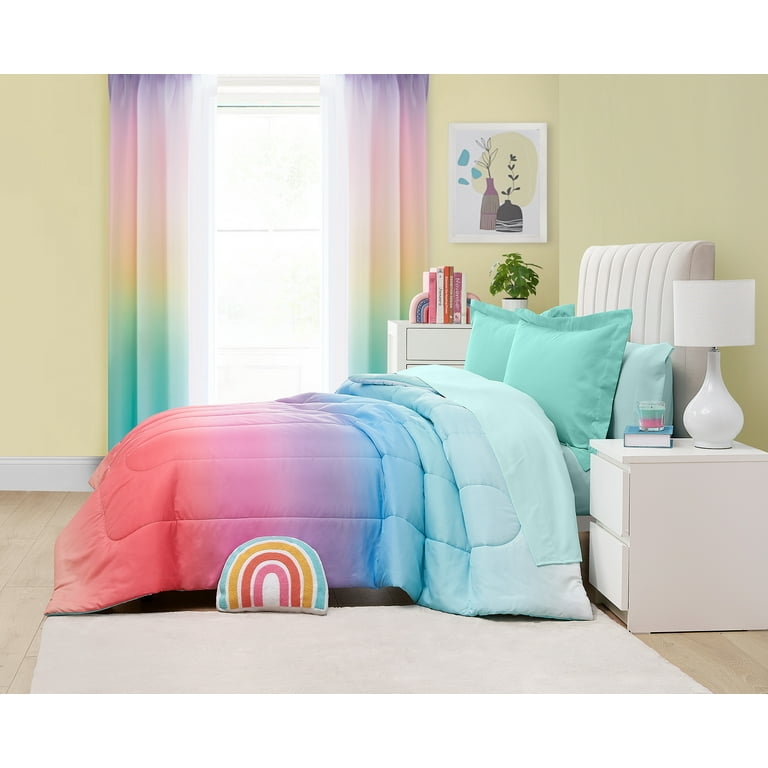 Purple Kids Bedding Twin Size Bed Sets Walmart Boyette Turquoise Blue  Full/Queen Comforter Set Rooms To Go