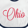 thumbnail image 4 of Inktastic Ohio Boys or Girls Baby Bib, 4 of 4
