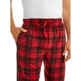 thumbnail image 3 of Hanes Men's and Big Men's Cozy Micro Fleece Pajama Pants, 3 of 3