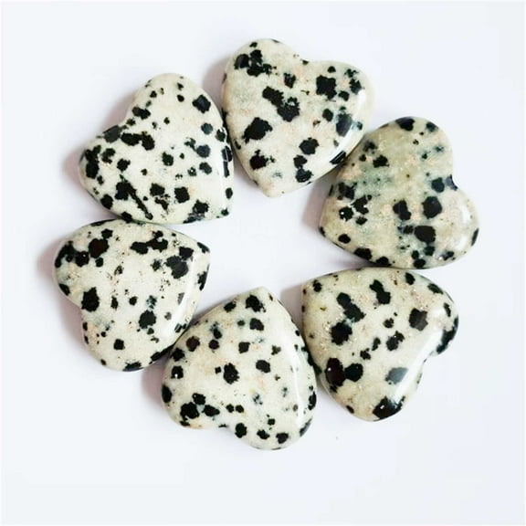 JHGoosa Rose Quartz Crystals Heart Polished Stones Bulk Wholesale Palm Love Heart Stone