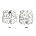 thumbnail image 6 of Goofa Hand Drawn Rabbit Printed Women 2 in 1 Running Shorts,Quick Dry Athletic Workout Shorts,High Waisted Athletic Shorts with Liner Pockets-Medium, 6 of 9