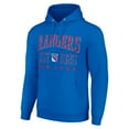thumbnail image 2 of Men's Starter Royal New York Rangers Retro Graphic Pullover Hoodie, 2 of 3