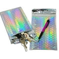 thumbnail image 6 of 4x8" Metallic Bubble Multiple Colors Shipping Mailing Envelope Mailers, 6 of 10