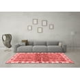 thumbnail image 3 of Ahgly Company Machine Washable Indoor Rectangle Oriental Red Traditional Area Rugs, 5' x 8', 3 of 4