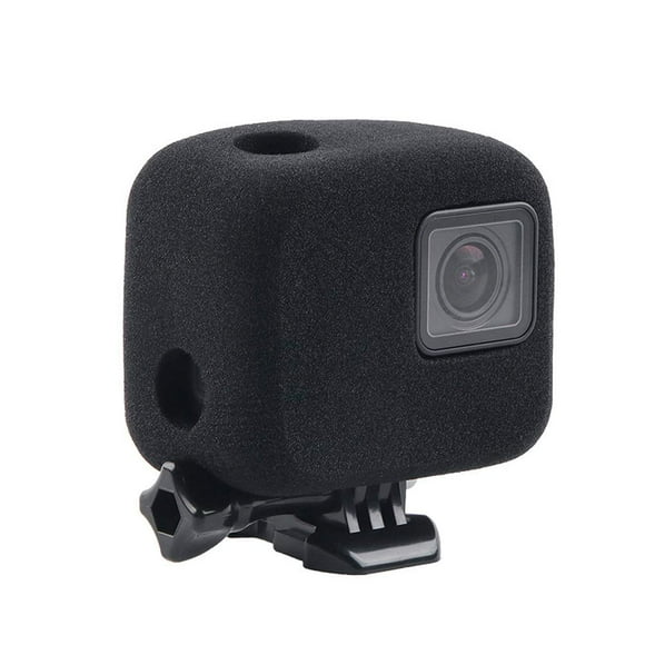 Carcasa de espuma para parabrisas para GoPro Hero 7/6/5, color negro