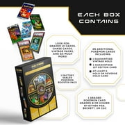 PalPacks Golden Pokemon Trading Card Mystery Box | Graded 8+ Card | Sealed Booster Pack | 25+ Cards