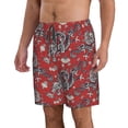 thumbnail image 2 of Logiee Dragons2 Print Mens Swim Trunks Quick Dry Board Shorts,Breathable Hawaii Beach Shorts Swimwear Bathing Suits-Medium, 2 of 6