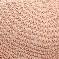 thumbnail image 5 of Lispipm Baby Girl Straw Hat Bowknot Outdoor Beach Sun Hats Infant Toddler Girls Vacation Ruffle Caps with Lace Starp Pink 6-24 Months, 5 of 5