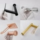 thumbnail image 3 of Portarrollos de papel higiénico autoadhesivo, soporte de pared sin perforación colorido de aluminio, dispensador de rollo de toalla para baño y cocina, 3 of 4