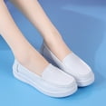 thumbnail image 2 of LASUDRAA Women Nurse Shoe Comfortable Breathable Work Shoe Slip-On Lightweight Comfortable Sneaker, 2 of 8