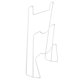 thumbnail image 4 of Soporte para puerta de gabinete de hierro forjado, organizador de tapa de olla, soporte para tabla de cortar, almacenamiento de utensilios de cocina, 4 of 10