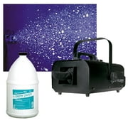 American DJ VF Flurry Hiigh Output 600W Snow Machine with Gallon Fluid Package