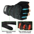 thumbnail image 5 of Half Finger Cycling Gloves Pro Fitness Weight Lifting Body Building Training Sports, 5 of 5