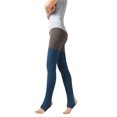 thumbnail image 2 of Cyglowse Women Teenagers Over Knee Thigh High 29.5" Leg Warmers Stirrup Thermal Long Yoga Ballet Dance Blue, 2 of 8