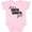 AD-Pink, variant on Just a South Dakota Girl Born and Raised Girls Baby Bodysuit
