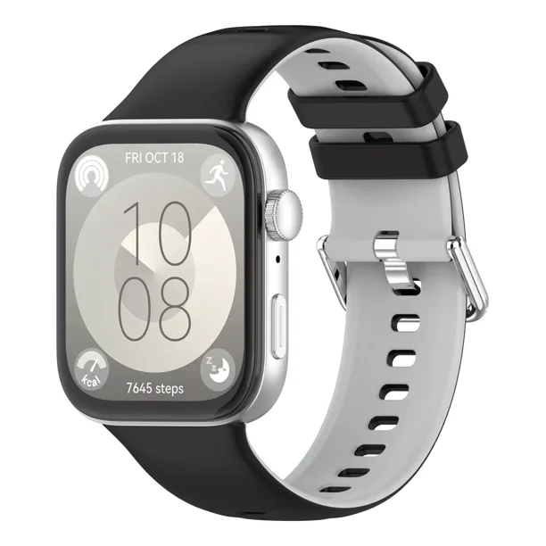 1 Correas Silicón Sport Transpirable Para Huawei Watch Fit 3