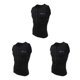 thumbnail image 1 of Soidarity Mens 2mm Black Neoprene Wetsuit Vest Top Front Zipper for Diving Surfing S Type1 NO1, 1 of 1