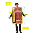 thumbnail image 4 of Oscar Mayer Packaged Thick Cut Bacon Halloween Costume, Unisex, Adult One Size, 1703, 4 of 6