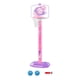 thumbnail image 5 of Juego de aro y pelota de baloncesto para niños con bomba de aire, versátil para toda la familia, para niños y niñas. Rosa, 5 of 9