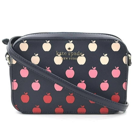 Pre-Owned Kate Spade Shoulder Bag Leather Navy x Pink Women's 55921k (Good)