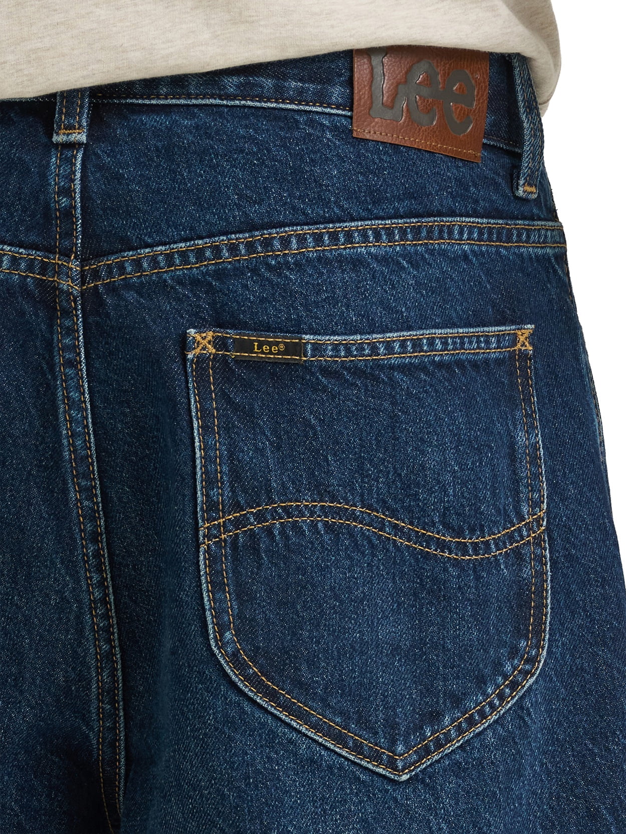 Lee® Men's Heritage Five Pocket Loose Straight Denim Jeans