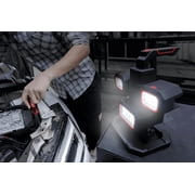 Hyper Tough 2000-Lumen Rechargeable LED Work Light with Detachable Spotlight