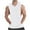 White, variant on YLSDY Mens Workout Hooded Tank Tops Gym Running Cut off Muscle Tank Tops Bodybuilding Training Sleeveless Hoodies Shirts White XL