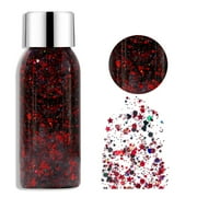 Colour Body Glitter Gel Scale Sequins Skin Long Lasting Sparkling Eyeshadow Lip Nail Hair Painting Glitter Decorate Art Festival Party Make Up Powder Sweet Savings And Things Storefront Corner Eye