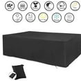 thumbnail image 3 of Outdoor 210D Furniture Cover Garden Patio Sofa Chair Cover Rectangular Table And Chair Sun Cloth Cover, 3 of 6