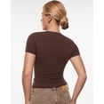 thumbnail image 5 of Remera INLYRIC Inbarely de Doble Capa Ajustada Avellana XL, 5 of 5
