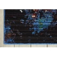 thumbnail image 5 of Nourison Chroma Red Flare Area Rug, 5 of 6