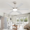 thumbnail image 1 of Ventilador de Techo Fanbulous 132 cm con Luz LED y Control Remoto de 6 Velocidades, 1 of 9