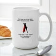 thumbnail image 4 of CafePress - Superheroine Social Worker Mugs - 15 oz Ceramic Large White Novelty Mug, 4 of 6